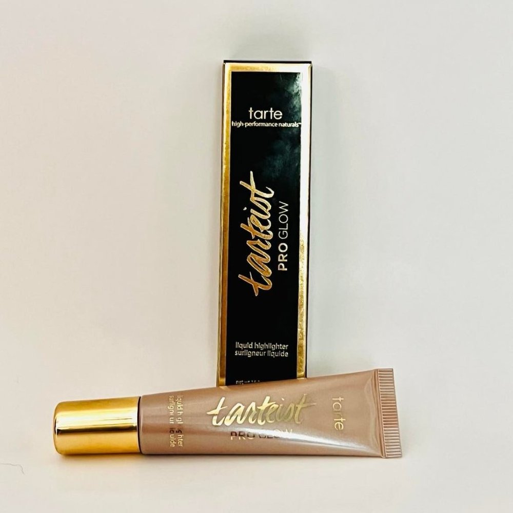 Tarte BNIB Tarteist Pro Glow Dewy Gold Gold Liquid Highlighter In Stunner